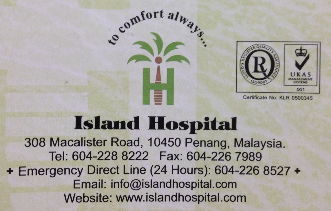 Island Hospital Pulau Penang Malaysia